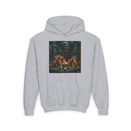 Under The Starry Skies Series Print #10 Youth Heavy Blend Hooded Sweatshirt