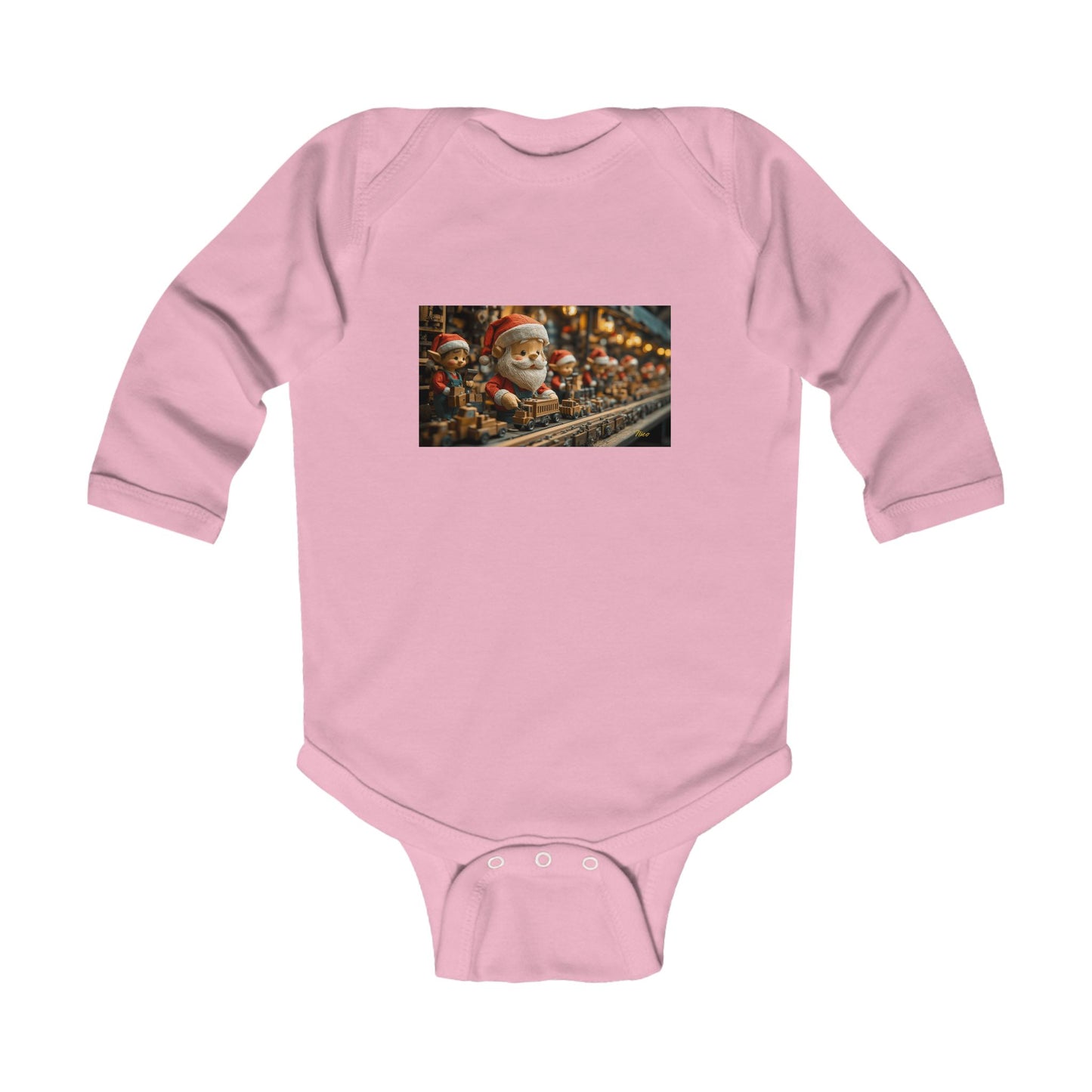 Chirstmas 2024 Series Print #3 Infant Long Sleeve Bodysuit