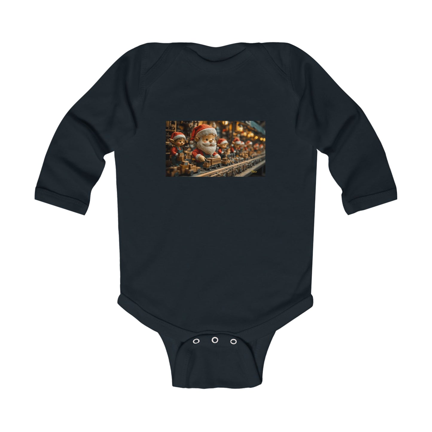 Chirstmas 2024 Series Print #3 Infant Long Sleeve Bodysuit