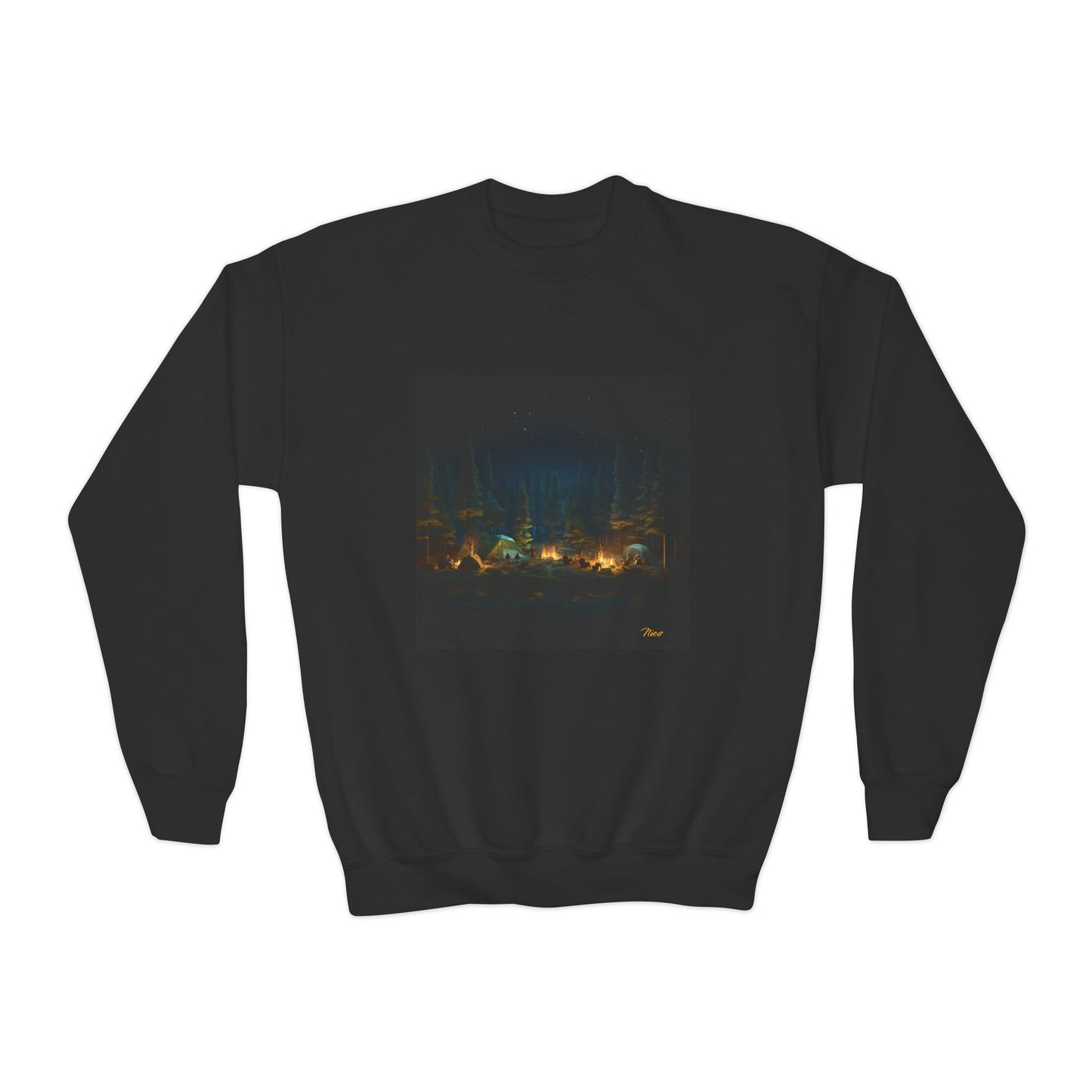 Under The Starry Skies Series Print #2 Youth Crewneck Sweatshirt