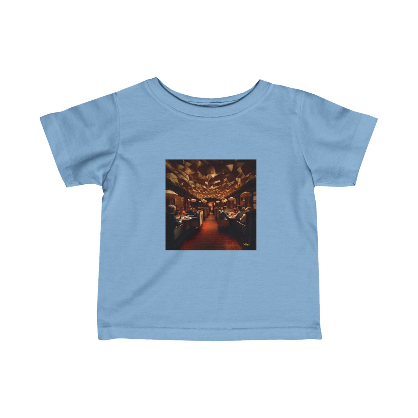 Orient Express Series Print #2 Infant Fine Jersey Tee