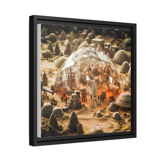 Elons' Dream Series Print #9 - Black Framed Canvas Print