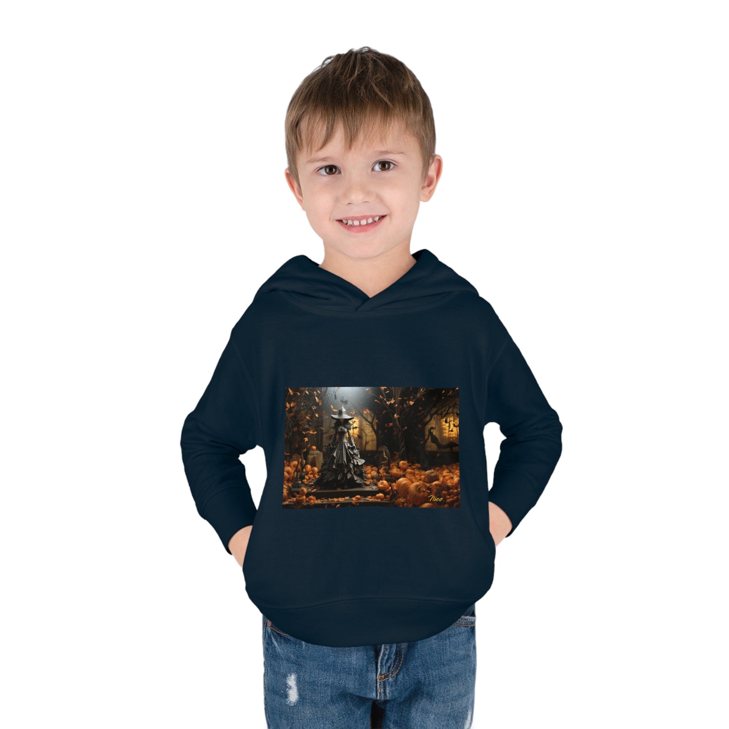 Halloween 2024 Series Print #10 Toddler Pullover Fleece Hoodie