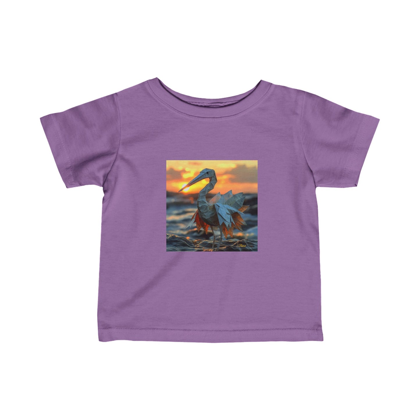 By The Seaside Series Print #1 Infant Fine Jersey Tee