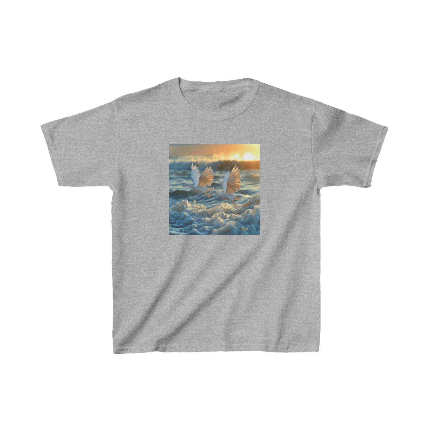 By The Seaside Series Print #5 Kids Heavy Cotton™ Tee