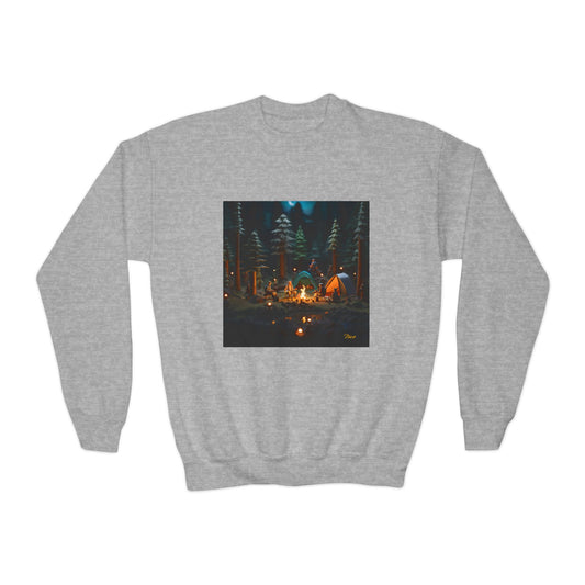 Under The Starry Skies Series Print #3 Youth Crewneck Sweatshirt