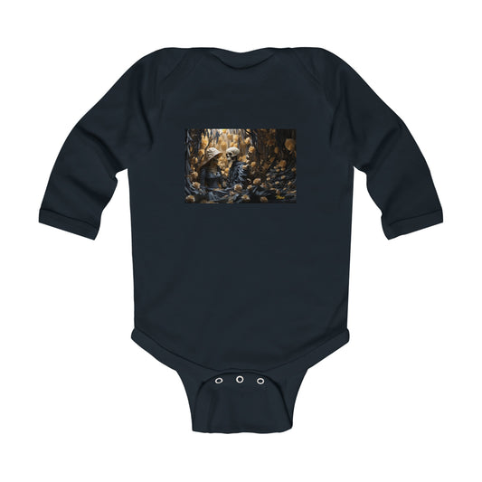 Halloween 2024 Series Print #4 Infant Long Sleeve Bodysuit