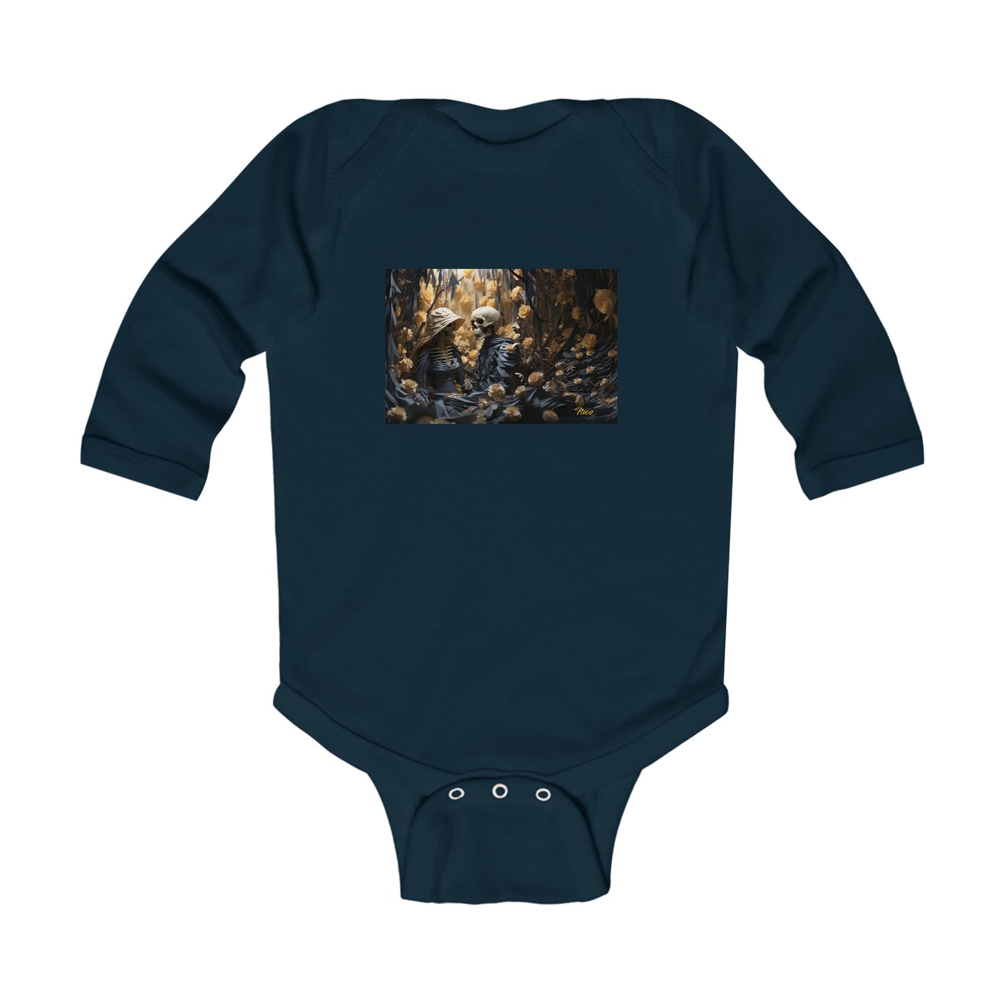 Halloween 2024 Series Print #4 Infant Long Sleeve Bodysuit