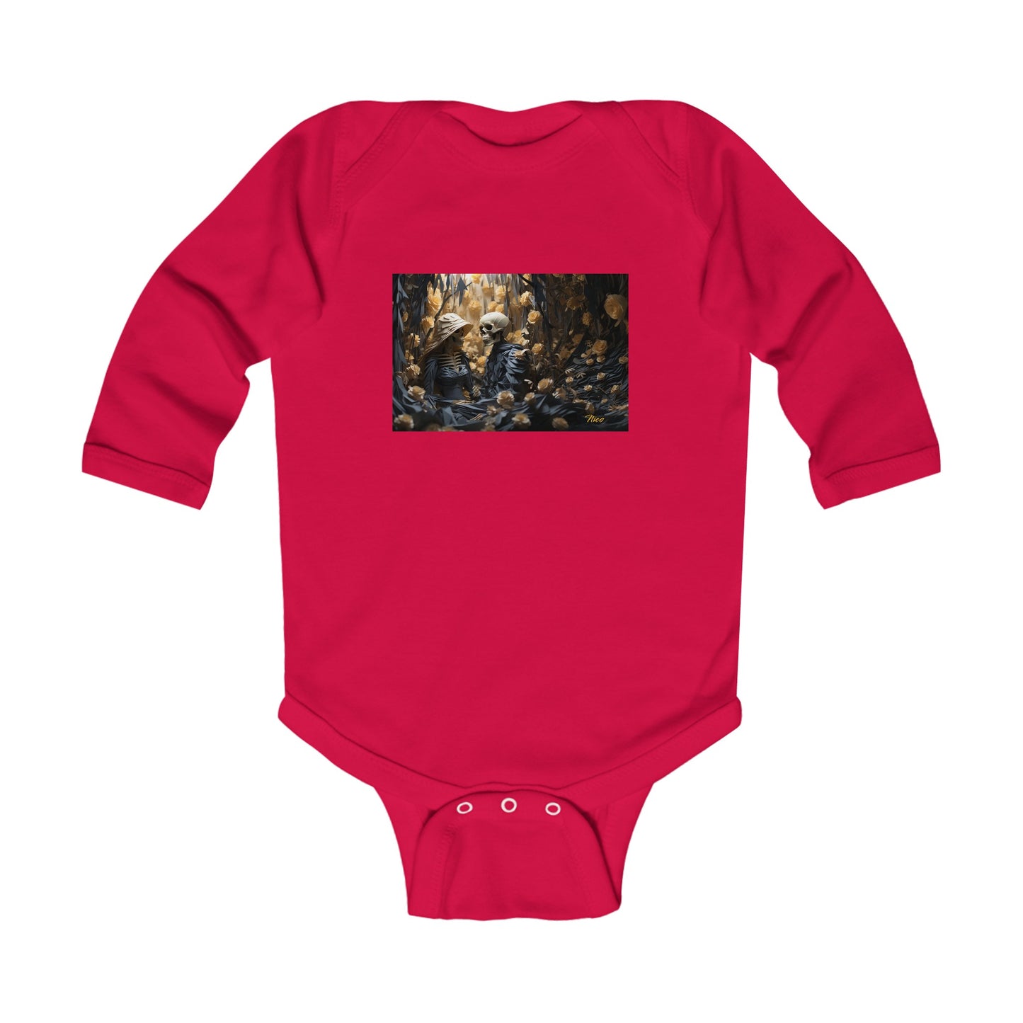 Halloween 2024 Series Print #4 Infant Long Sleeve Bodysuit