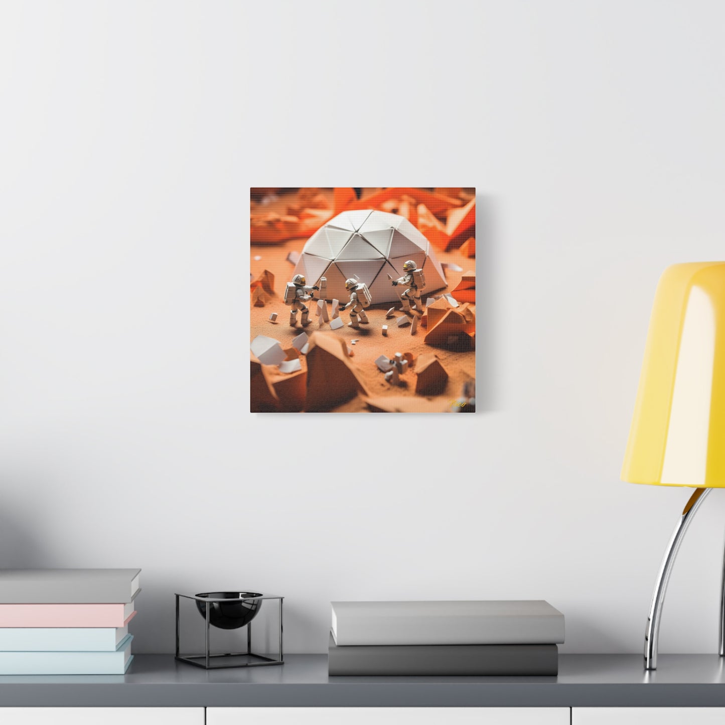 Elons' Dream Series Print #8 - Streched Matte Canvas Print, 1.25" Thick