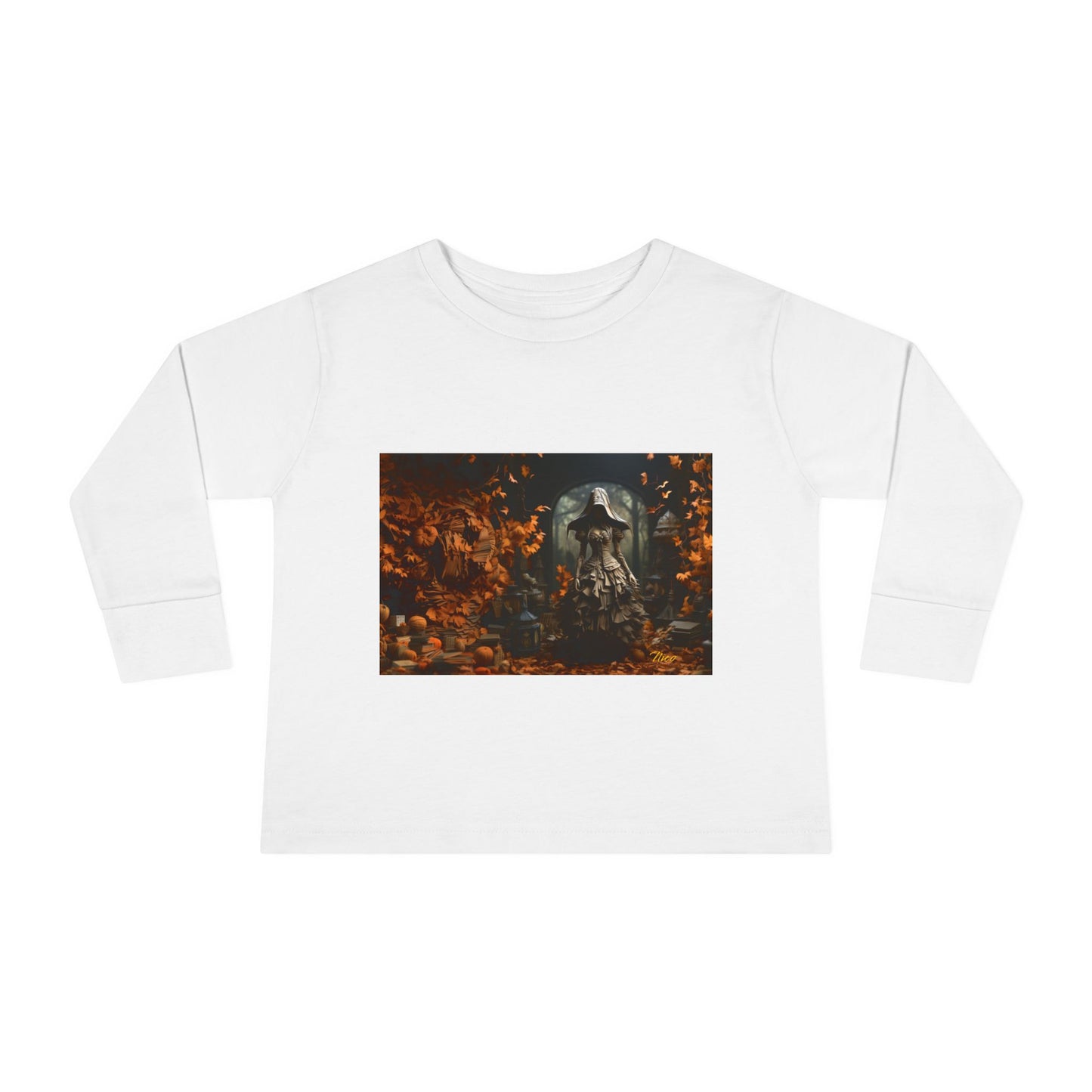 Halloween 2024 Series Print #7 Toddler Long Sleeve Tee