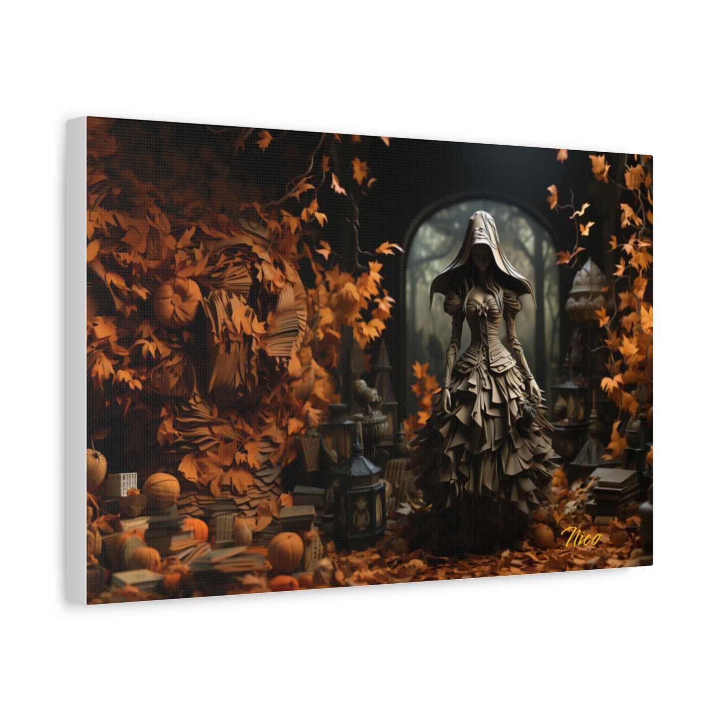 Halloween 2023 Series Print #7 - Streched Matte Canvas Print, 1.25" Thick