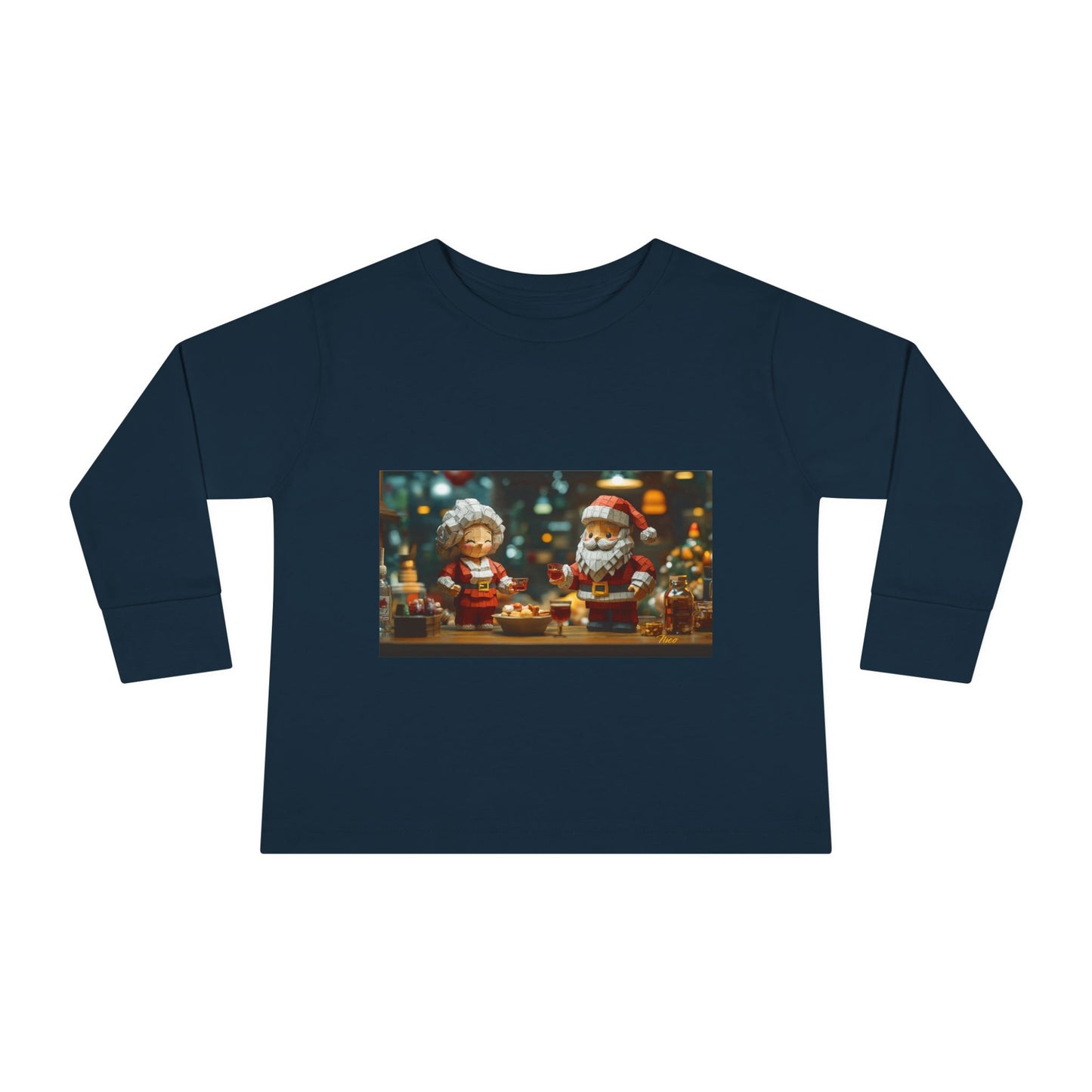 Chirstmas 2024 Series Print #2 Toddler Long Sleeve Tee