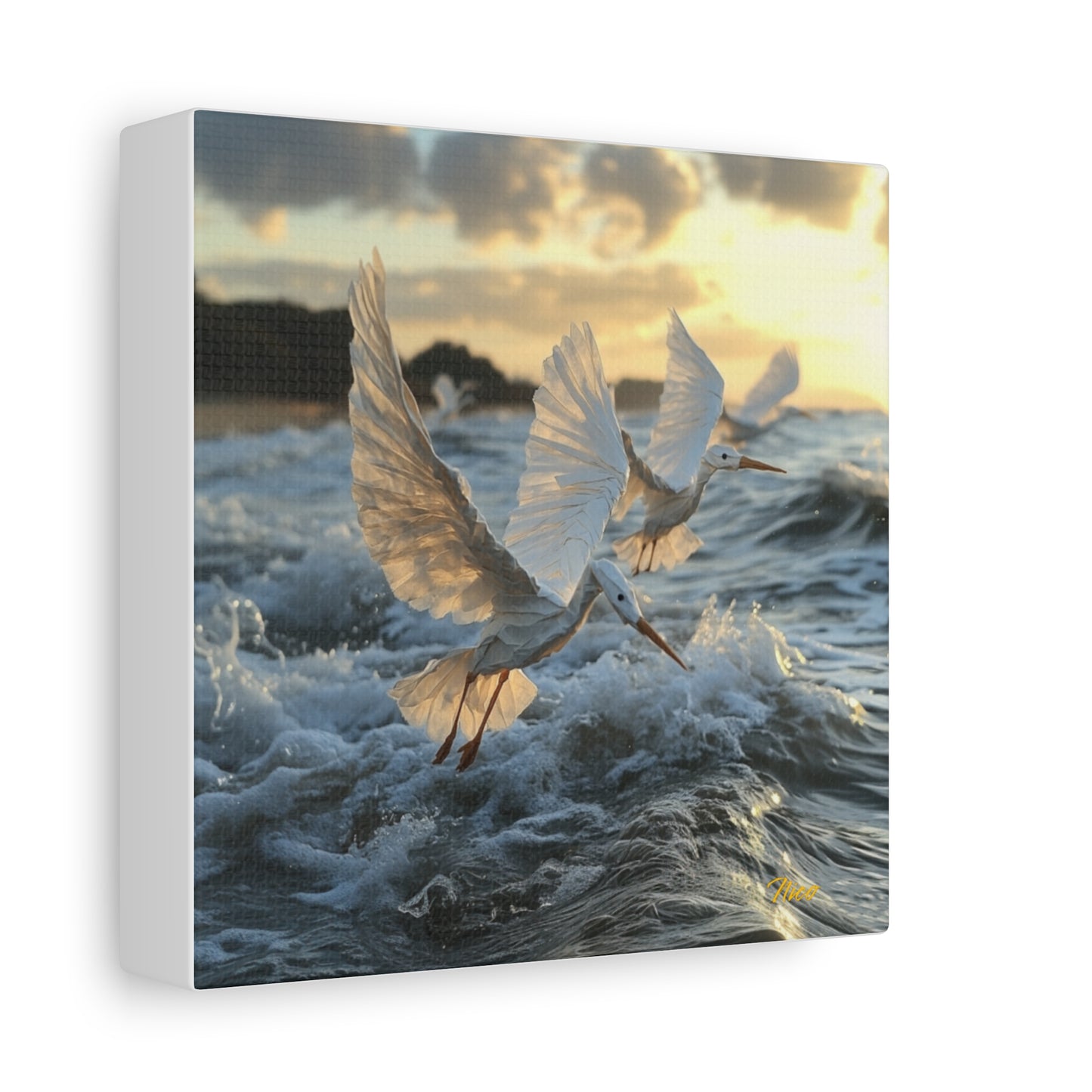 By The Seaside Series Print #10 - Streched Matte Canvas Print, 1.25" Thick