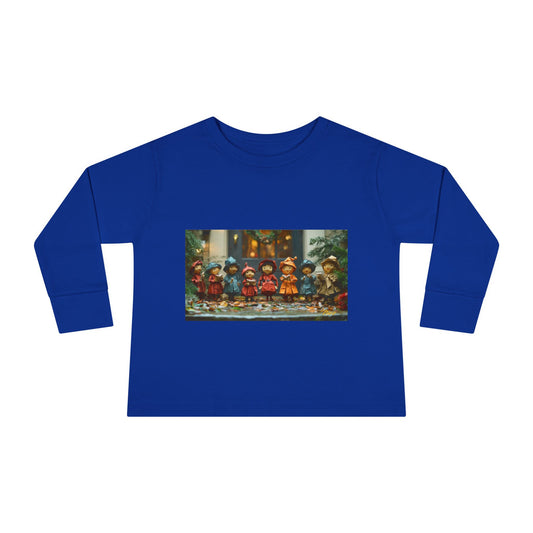 Chirstmas 2024 Series Print #12 Toddler Long Sleeve Tee