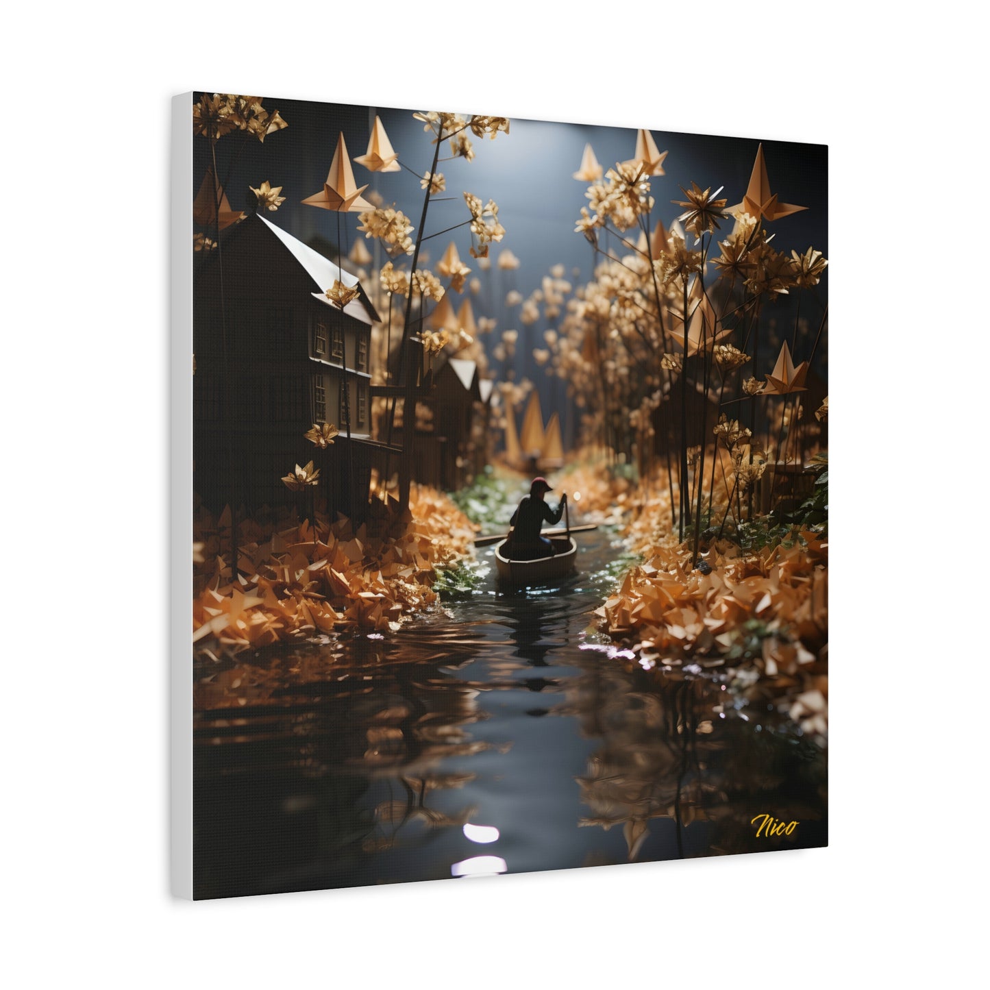 Born On A Bayou Print #5 - Streached Matte Canvas Print, 1.25" Thick