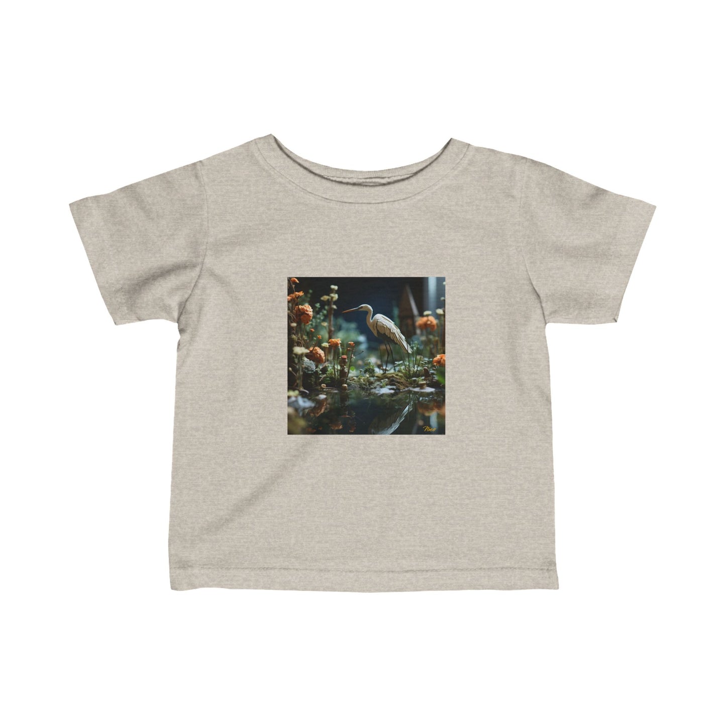 Born on A Bayou Series Print #1 Infant Fine Jersey Tee