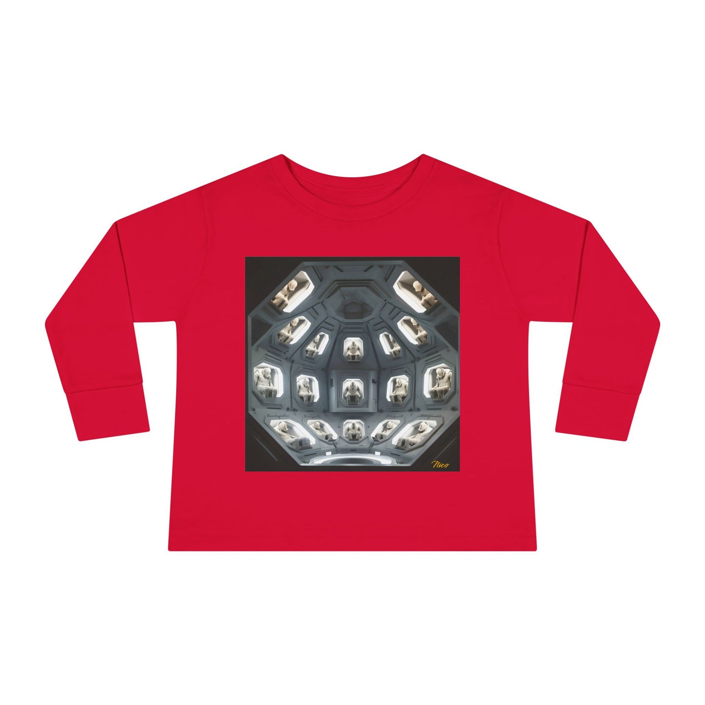 Elons' Dream Series Print #2 Toddler Long Sleeve Tee