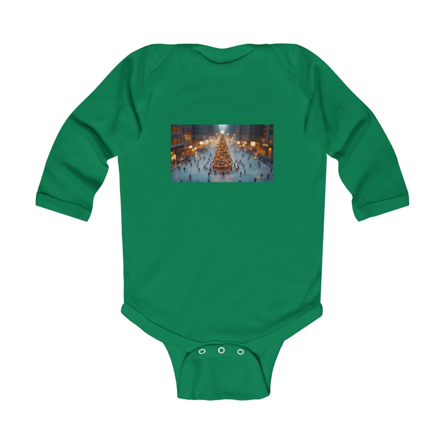 Chirstmas 2024 Series Print #7 Infant Long Sleeve Bodysuit