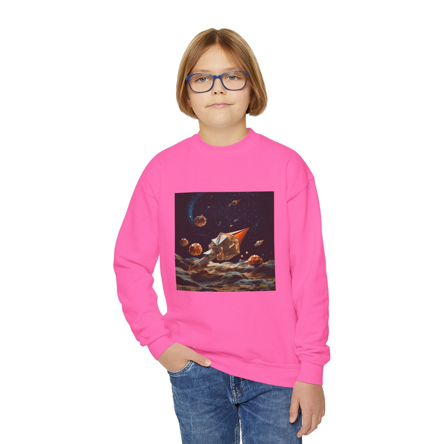 Elons' Dream Series Print #3 Youth Crewneck Sweatshirt