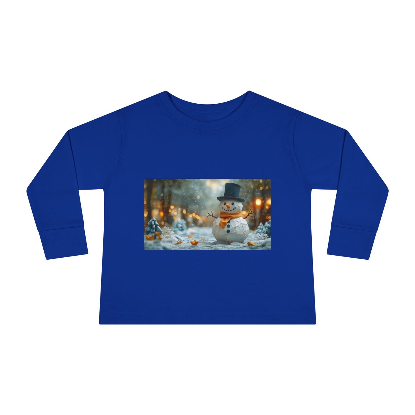 Chirstmas 2024 Series Print #11 Toddler Long Sleeve Tee