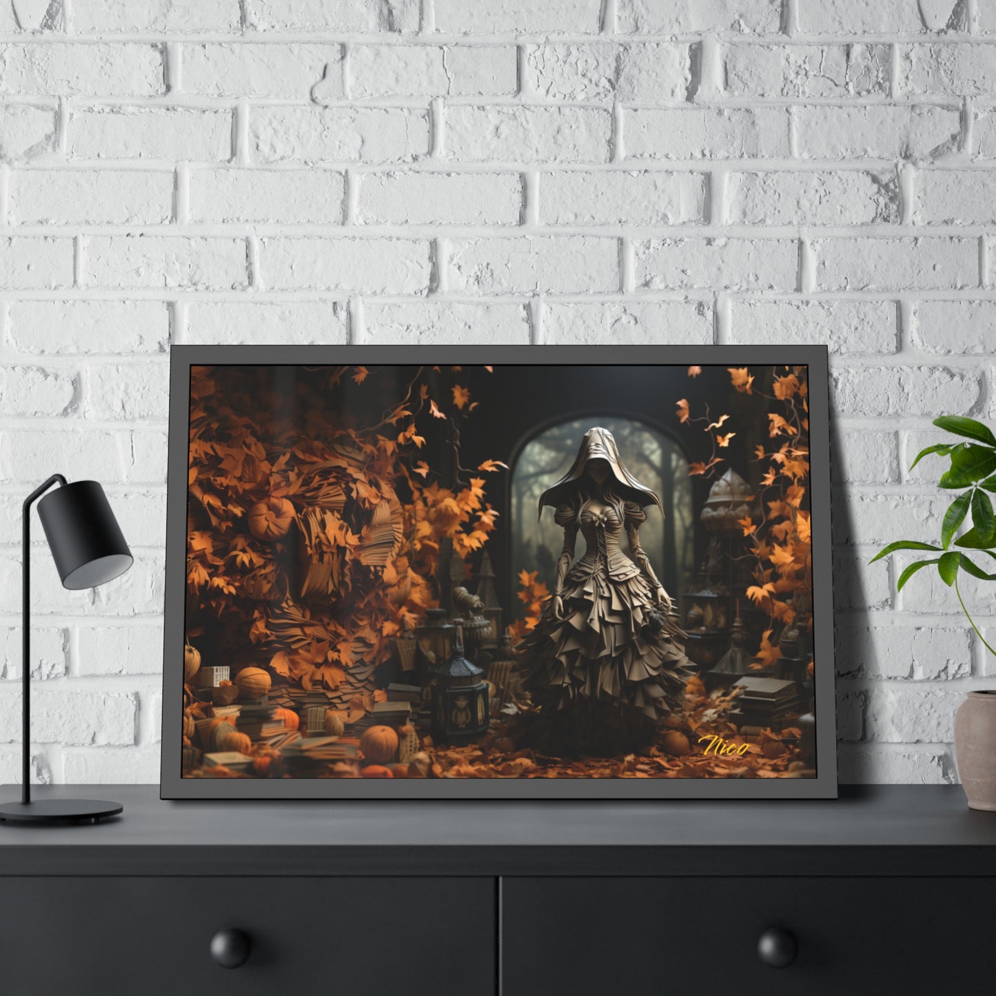 Halloween 2024 Series Print #7 - Framed Fine Art Paper Print