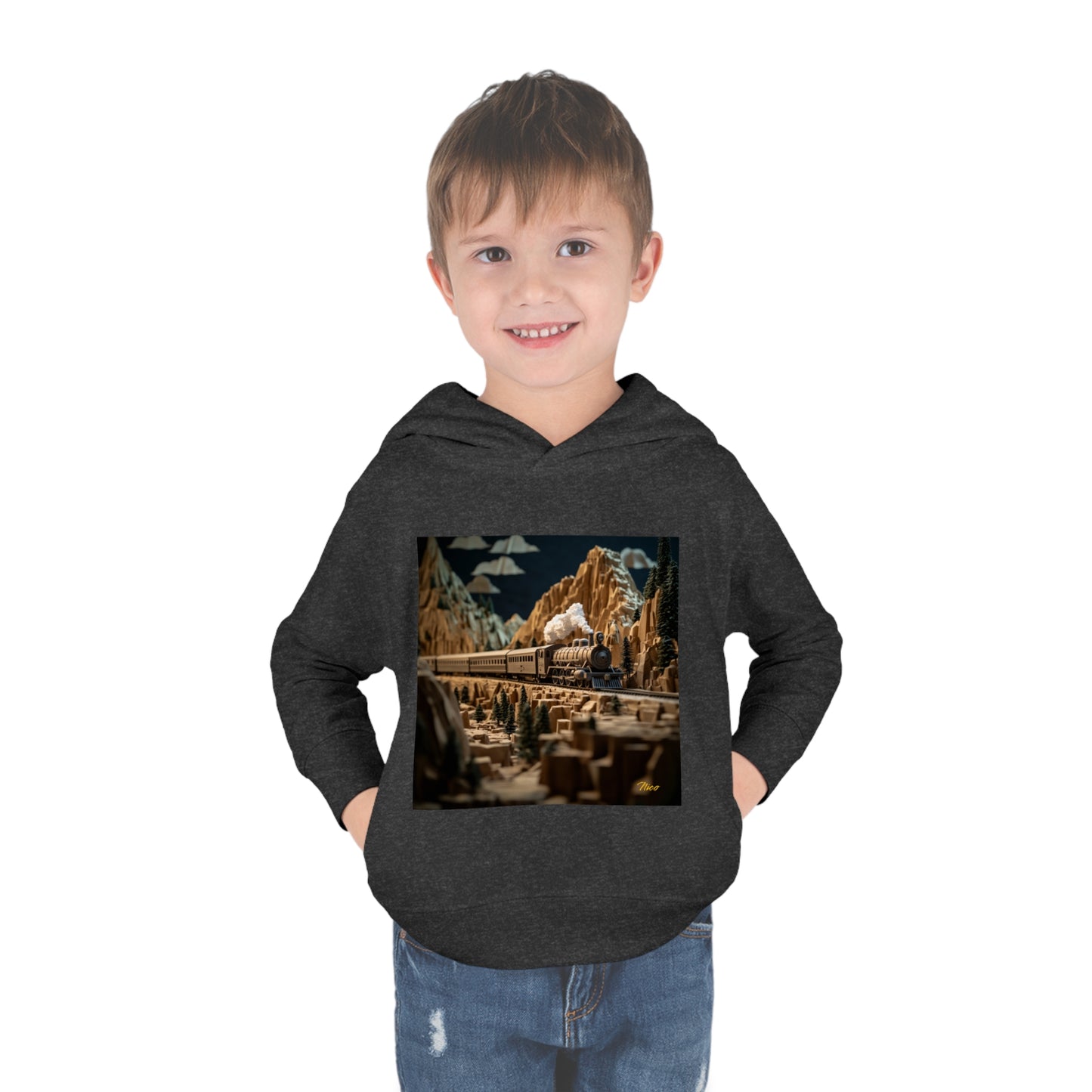 Orient Express Series Print #9 Toddler Pullover Fleece Hoodie