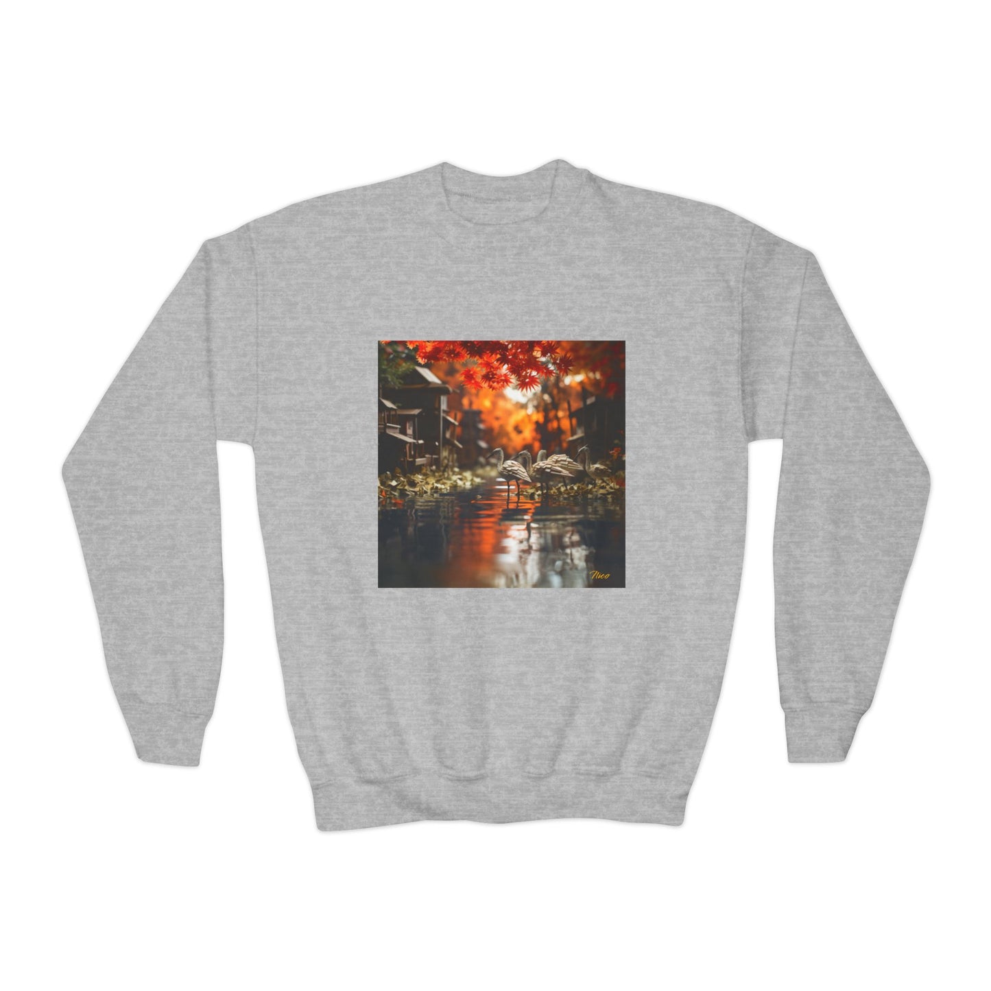 Born On A Bayou Series Print #8 Youth Crewneck Sweatshirt