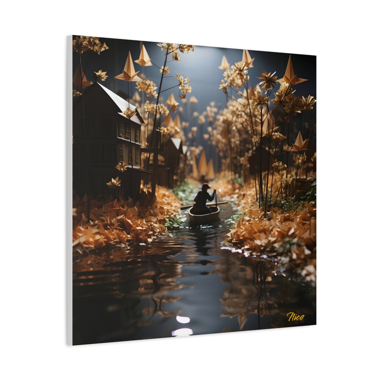 Born On A Bayou Print #5 - Streached Matte Canvas Print, 1.25" Thick