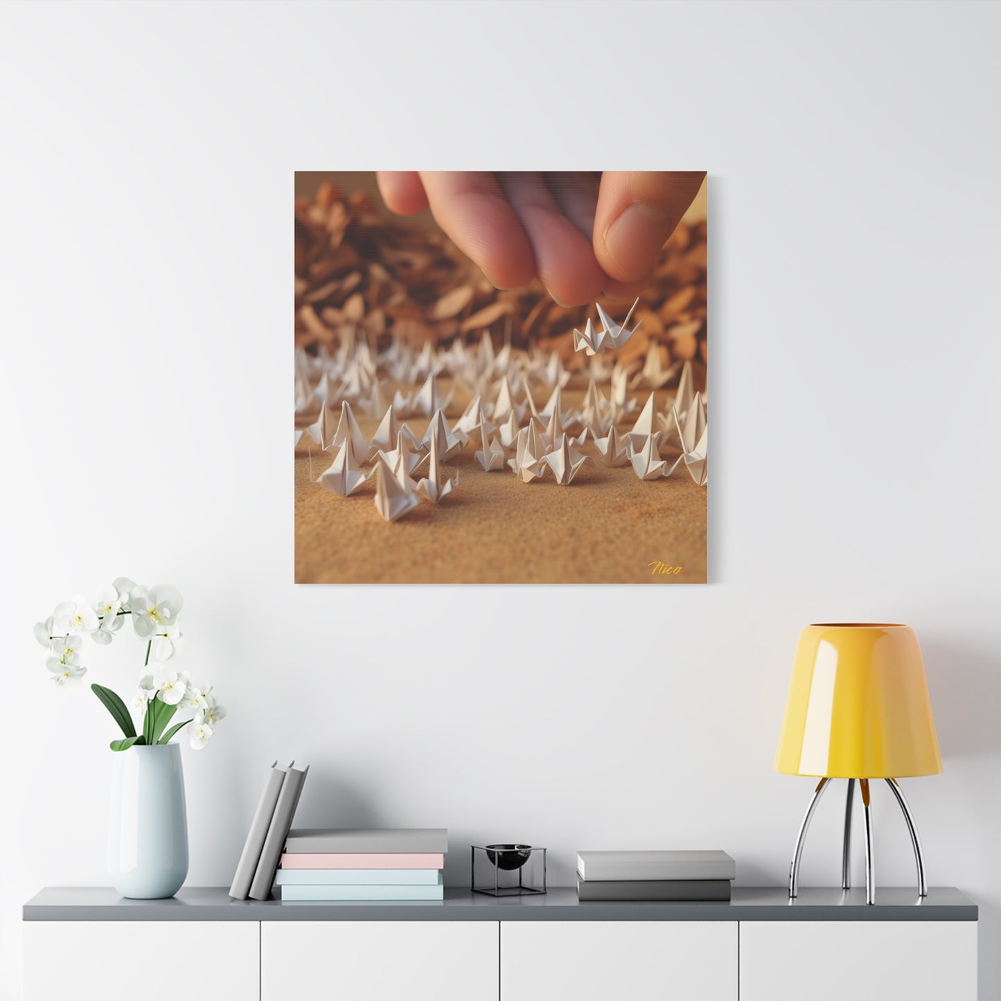 By The Seaside Series Print #3 - Streched Matte Canvas Print, 1.25" Thick