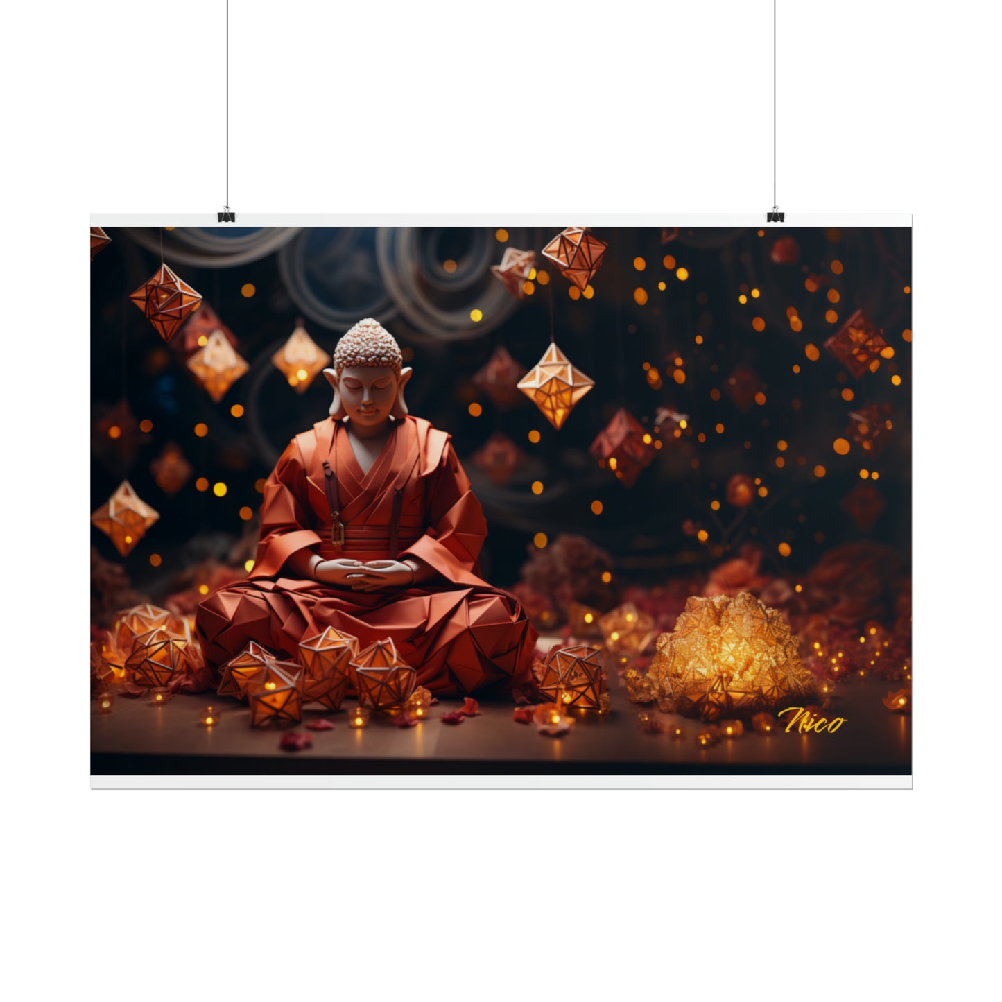 Ascending Buddha Series Print #7 - Fine Art, Matte or Semi-Gloss Print