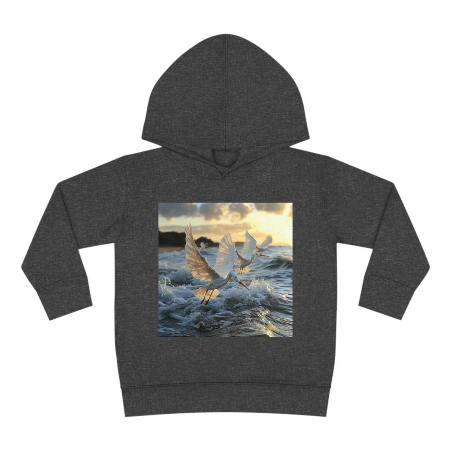 By The Seaside Series Print #10 Toddler Pullover Fleece Hoodie