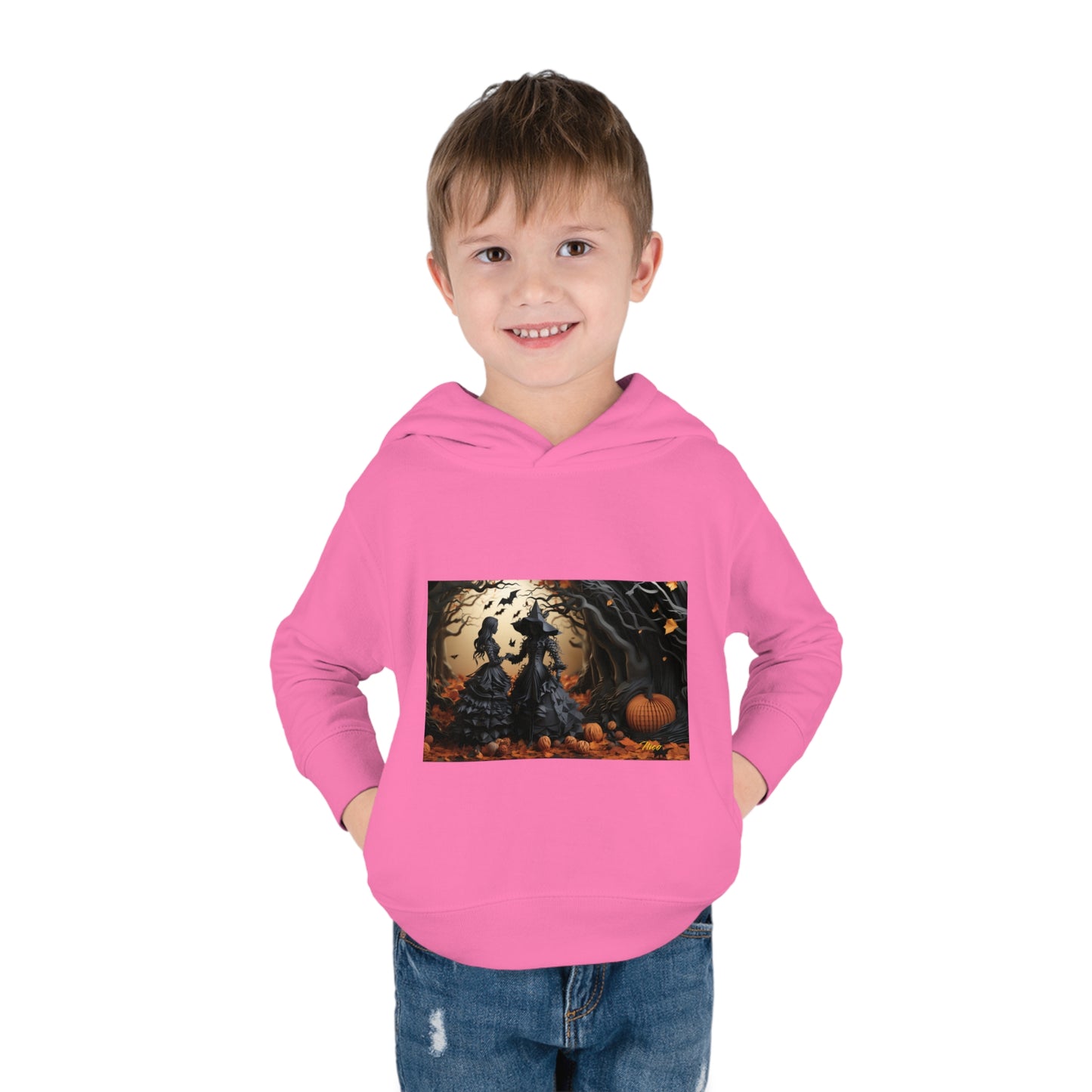 Halloween 2024 Series Print #9 Toddler Pullover Fleece Hoodie