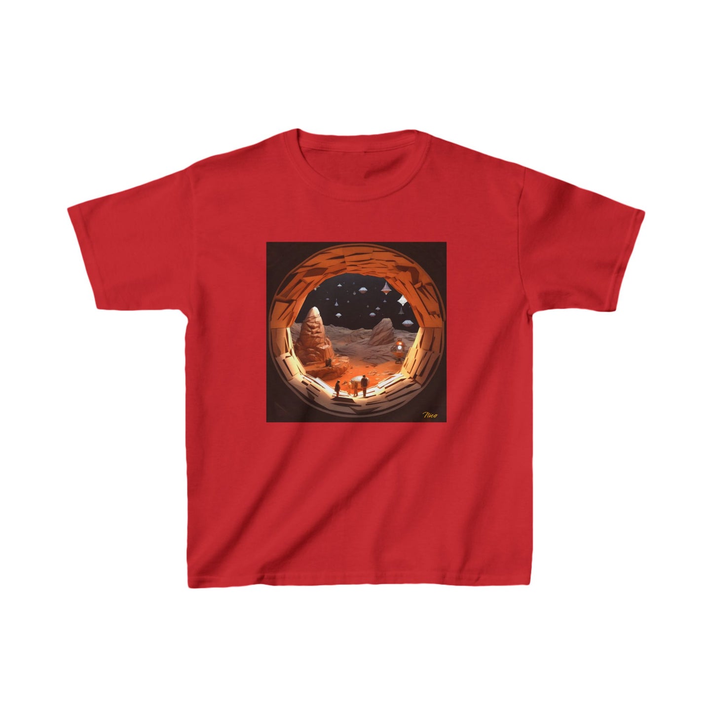 Elons' Dream Series Print #4 Kids Heavy Cotton™ Tee