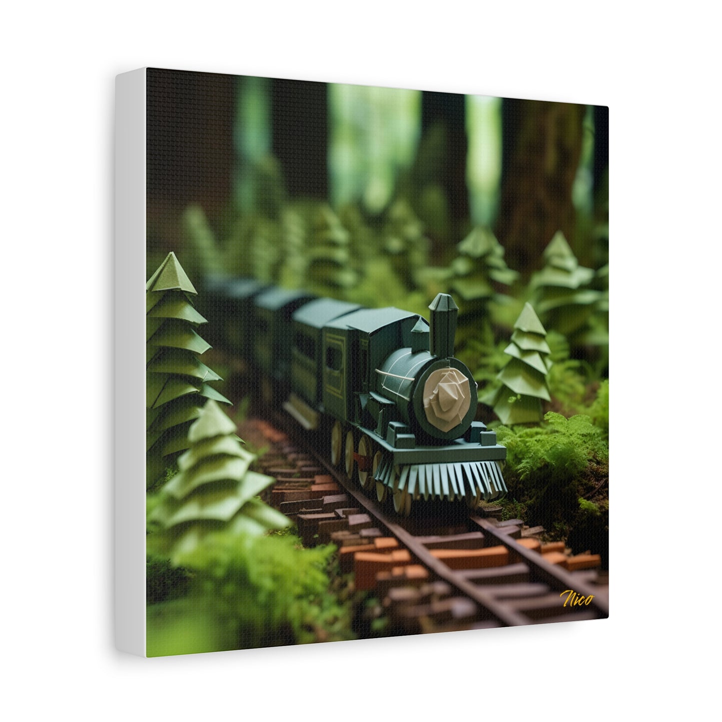 Orient Express Series Print #7 - Streched Matte Canvas Print, 1.25" Thick