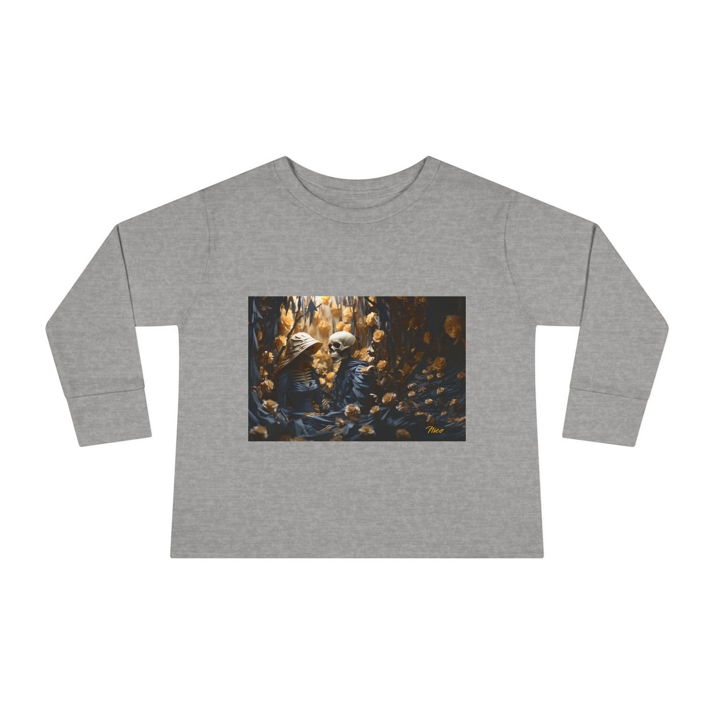 Halloween 2024 Series Print #4 Toddler Long Sleeve Tee