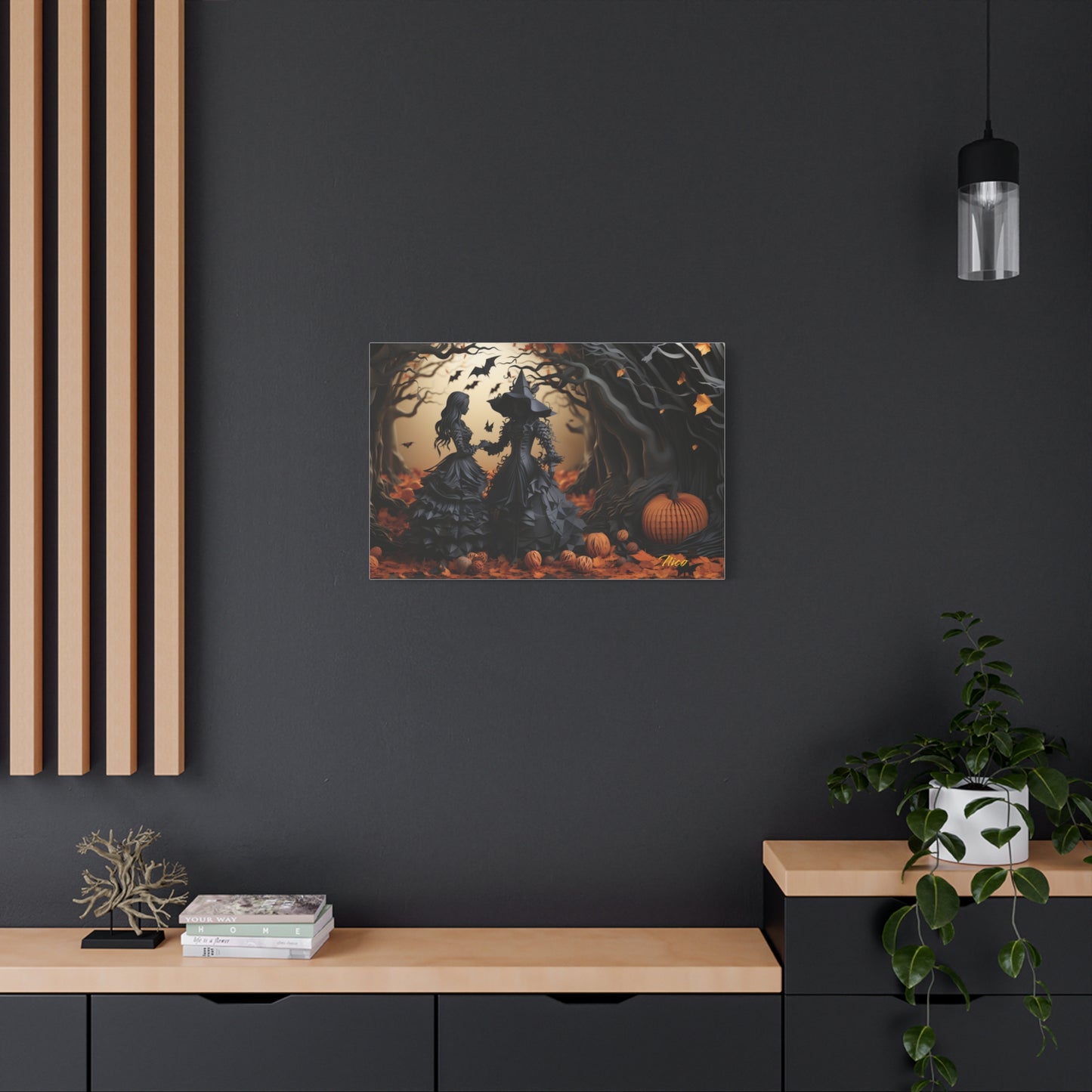 Halloween 2023 Series Print #9 - Streched Matte Canvas Print, 1.25" Thick