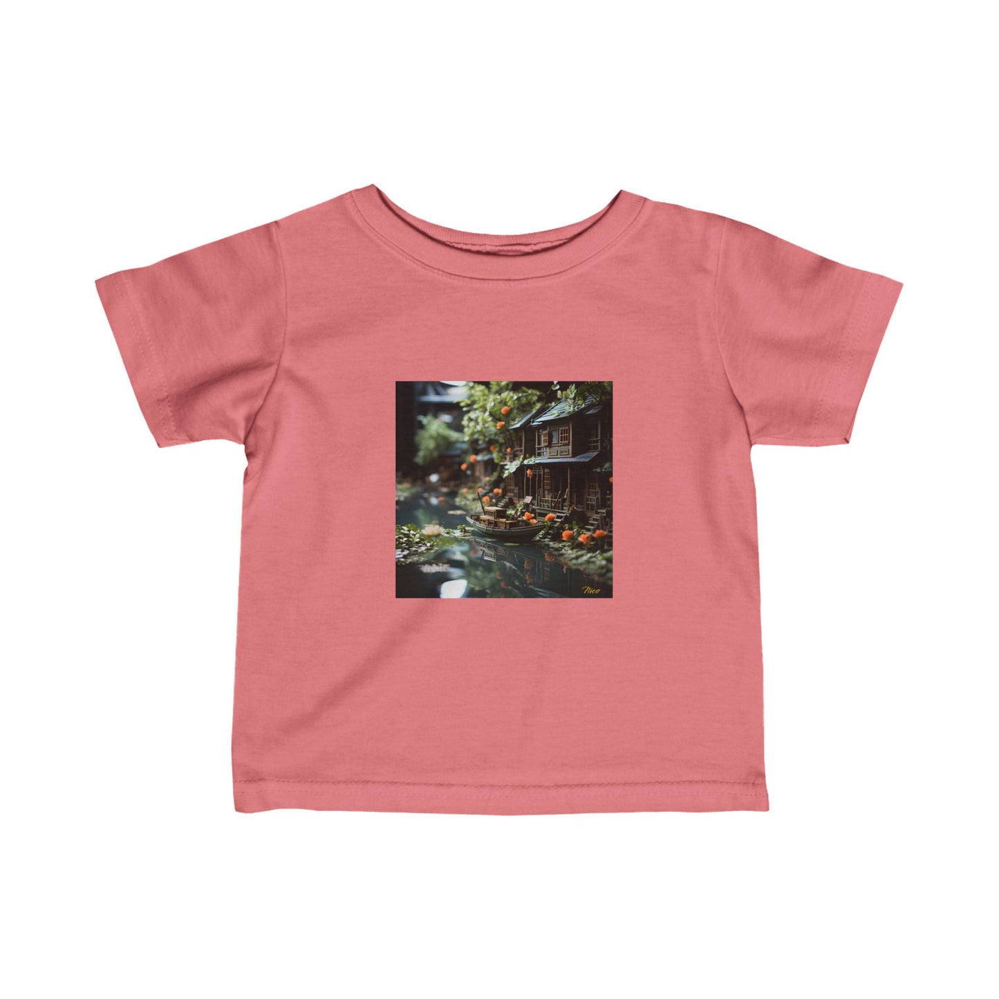 Born on A Bayou Series Print #9 Infant Fine Jersey Tee