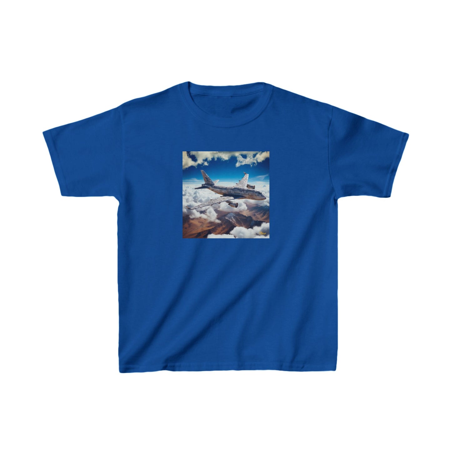 Frequent Flyer Miles Series Print #9 Kids Heavy Cotton™ Tee