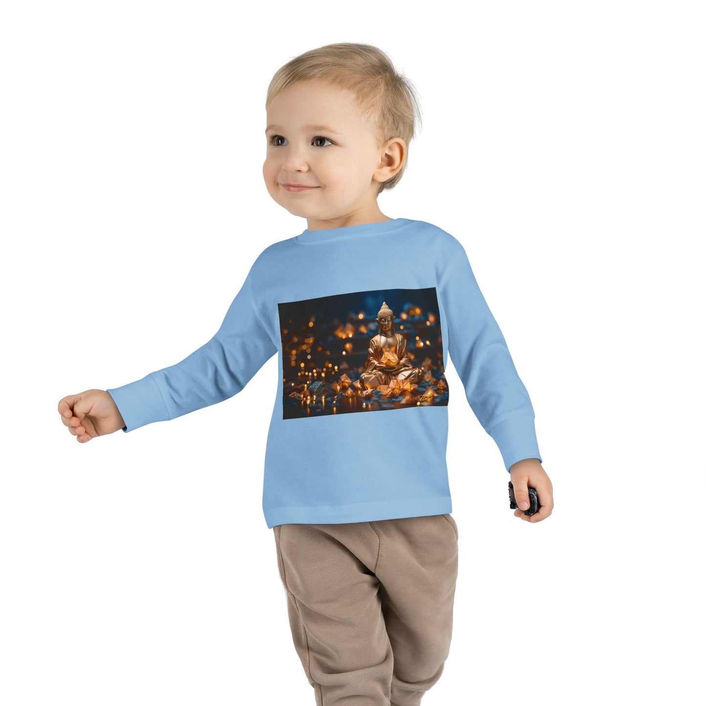 Ascending Buddha Series Print #10 Toddler Long Sleeve Tee