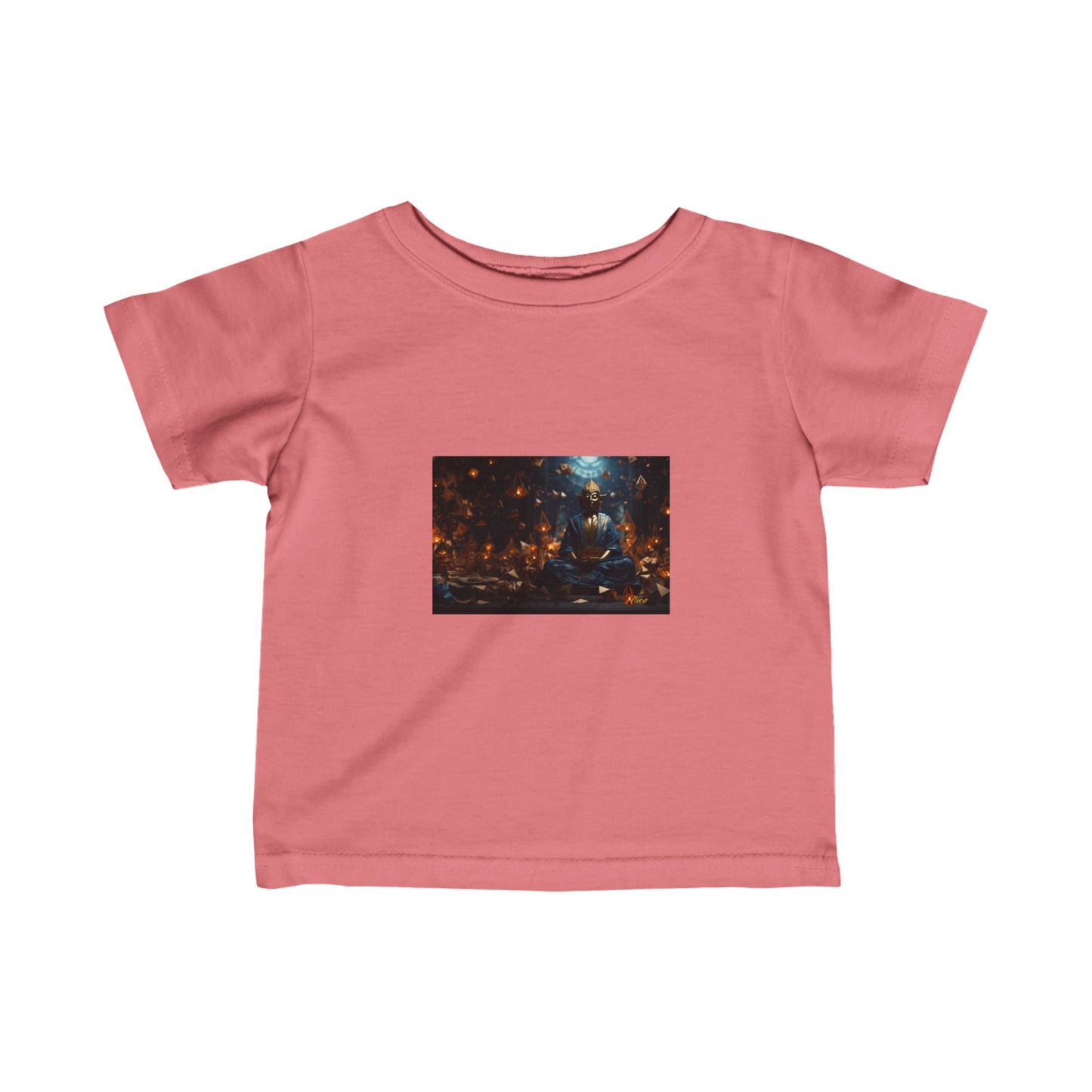 Ascending Buddah Series Print #1 Infant Fine Jersey Tee