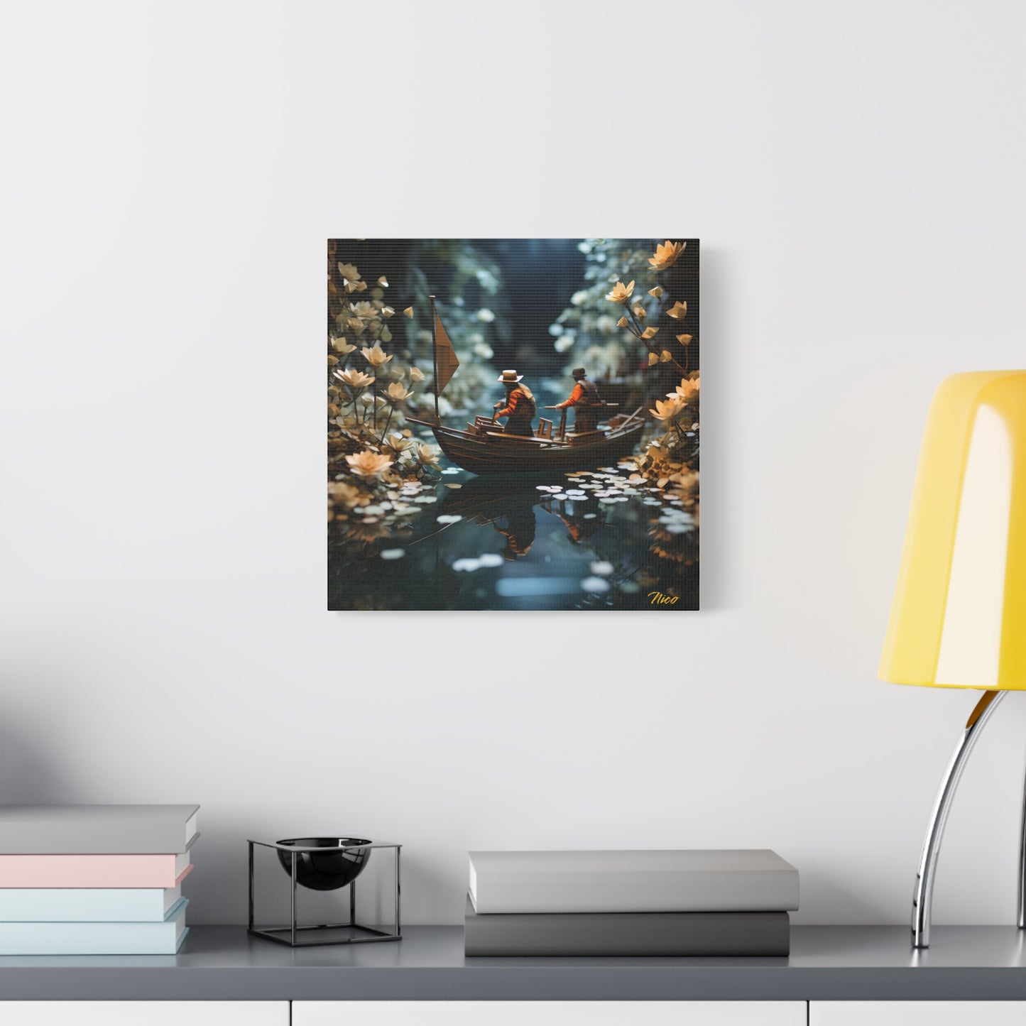 Born On A Bayou Print #10 - Streached Matte Canvas Print, 1.25" Thick