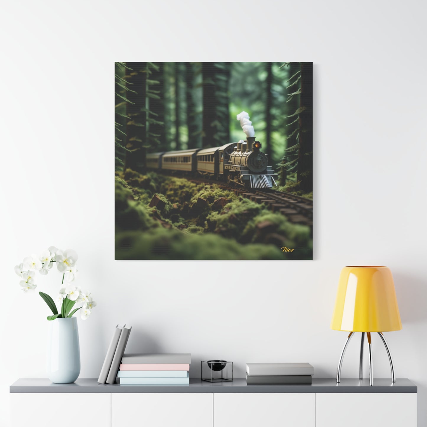 Orient Express Series Print #7 - Streched Matte Canvas Print, 1.25" Thick