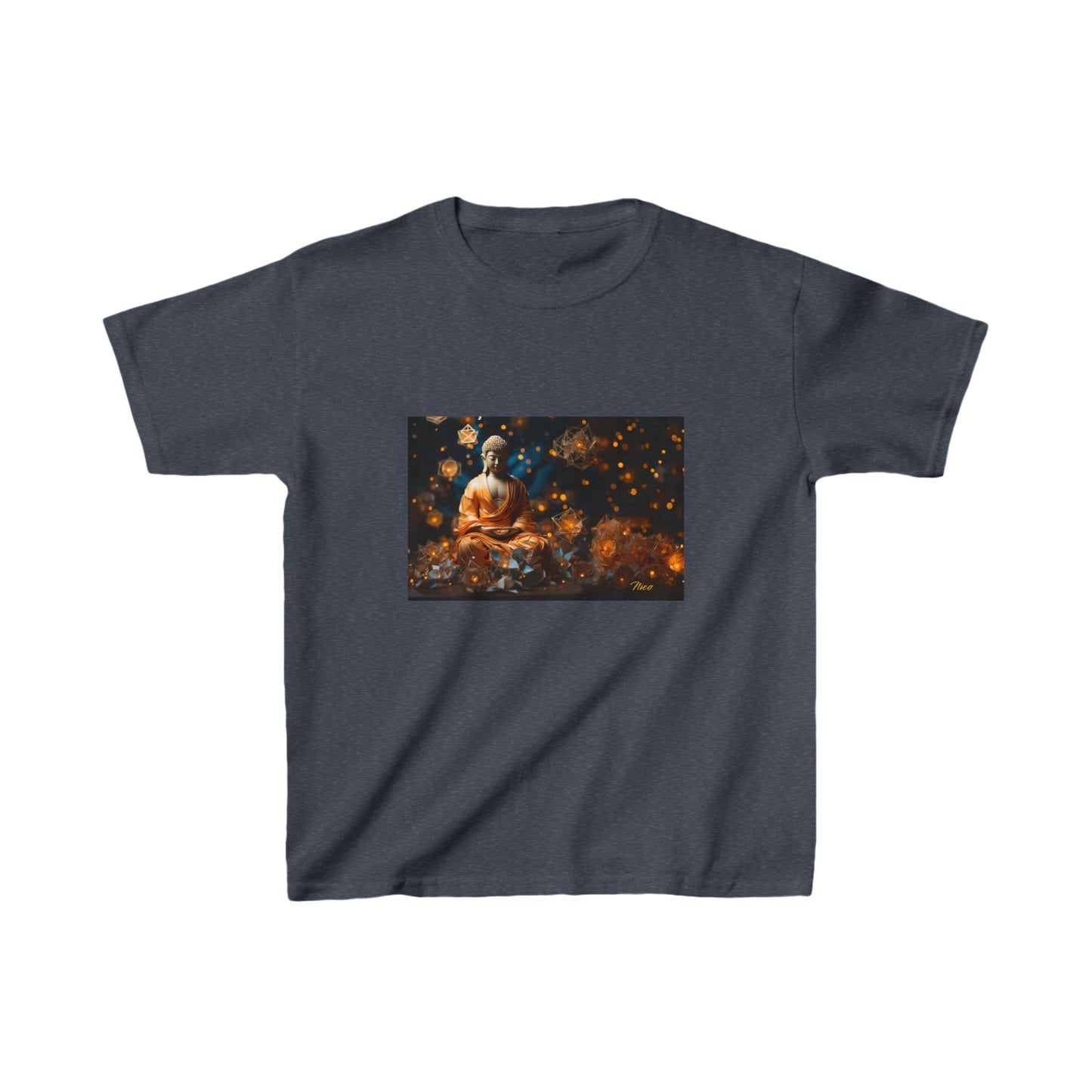 Ascending Buddah Series Print #8 Kids Heavy Cotton™ Tee