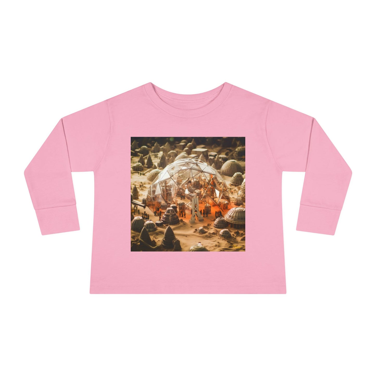 Elons' Dream Series Print #9 Toddler Long Sleeve Tee