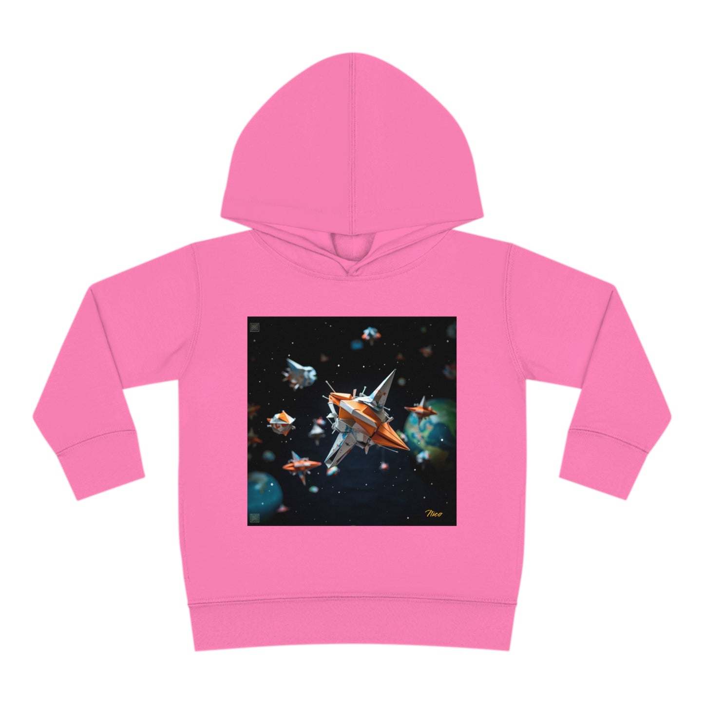 Elons' Dream Series Print #1 Toddler Pullover Fleece Hoodie