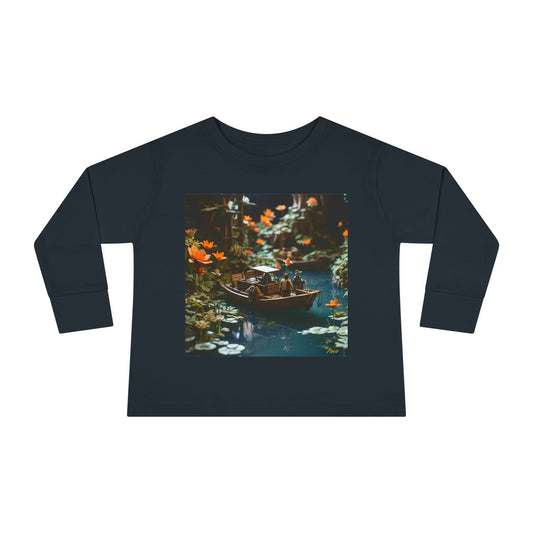 Born On A Bayou Series Print #4 Toddler Long Sleeve Tee