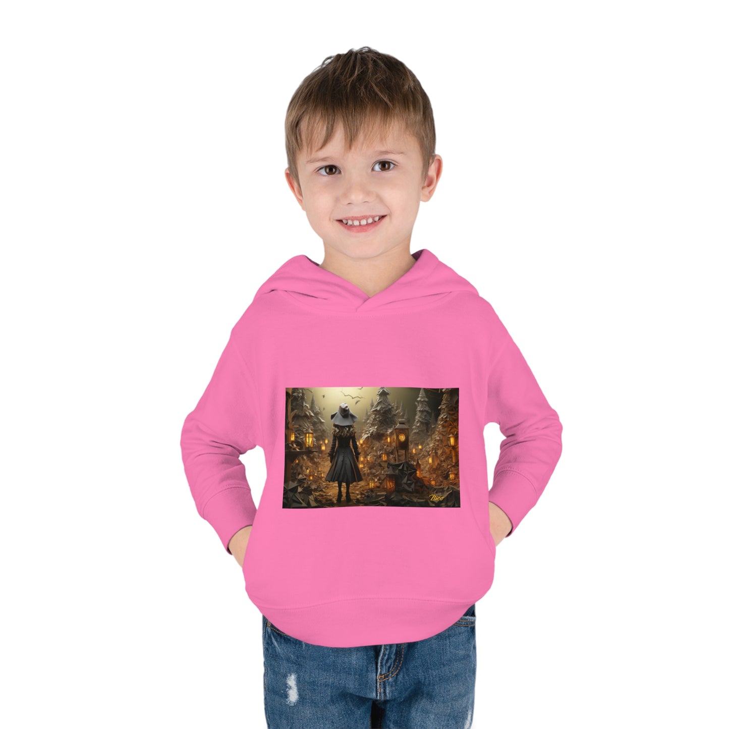 Halloween 2024 Series Print #3 Toddler Pullover Fleece Hoodie