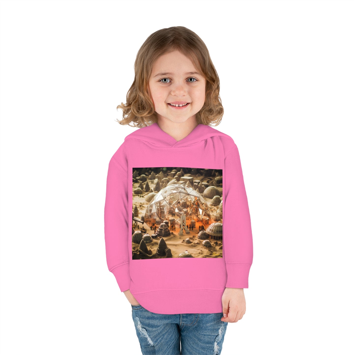 Elons' Dream Series Print #9 Toddler Pullover Fleece Hoodie