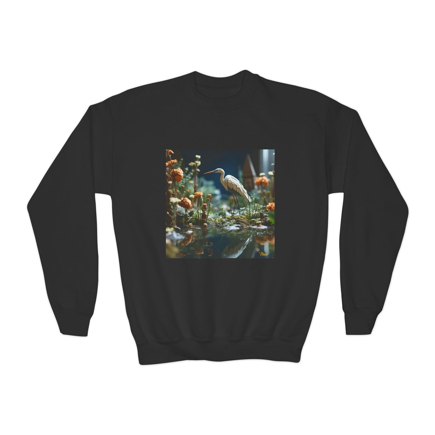 Born On A Bayou Series Print #1 Youth Crewneck Sweatshirt